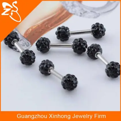 sweet fancy stud earrings Crystal stud earrings for young ladies