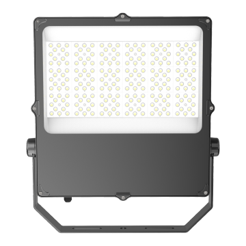 Yüksek kaliteli 200W LED Taşkın Işığı 160lm/W IP65 Su geçirmez Siyah Açık Bahçe Işığı