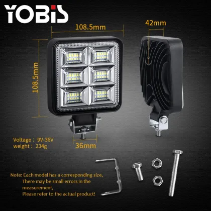 Super Bright 4-inch Truck LED Work Light: Enhancing Visibility with Advanced Lighting Systems