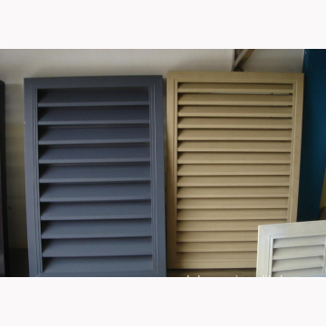 High Performance Commercial Aluminium Hurricane Impact Shutters with Adjustable Louvers
