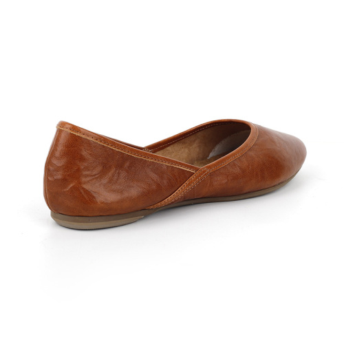 Premium Leather Flat Shoes