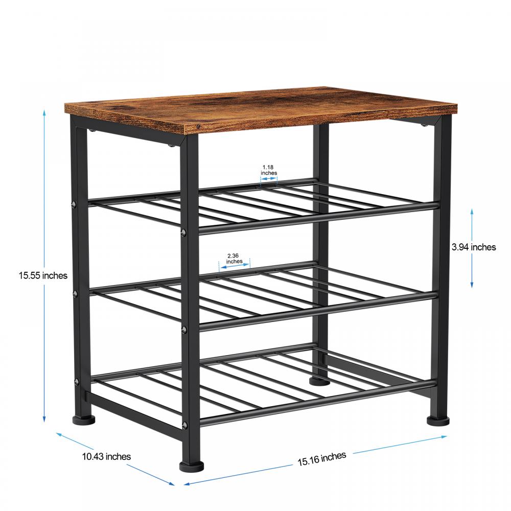 3 Tier Small Wine Rack