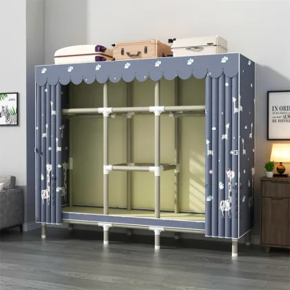 Simple Cloth Cabinet Closet Rental Room Customization
