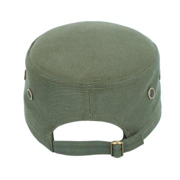 Army military white caps for kids girl