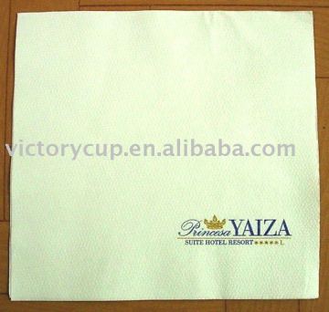 Airlaid napkin with printing