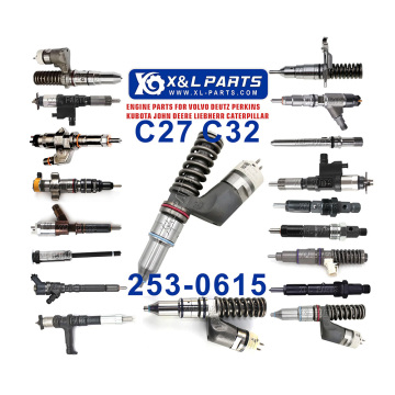 Fuel Injector Nozzle for Caterpillar E365C 374D 980H C15 C18 C27 C32 (Part Numbers: 253-0615, 2530615, 374-0750, 253-0618)