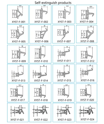 Fire expansion strip Graphite fire intumescent seal strip