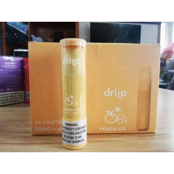 डिस्पोजेबल vape driip 3000puffs vape गर्म