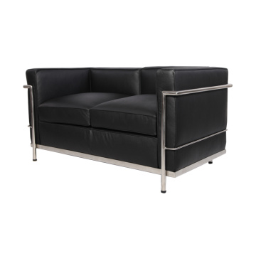 Replik Leder Le Corbusier LC2 Loveseat