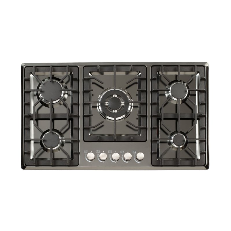 900 mm gas burners stoves Easy to operate Cook tops  kitchen room Gas Stove Easy cleaning cooker hob