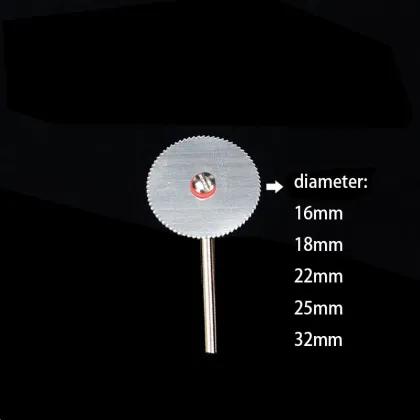 Stainless Steel Slice Metal Cutting Disc Set with Mandrel for Dremel Tools