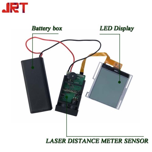 Modulo misuratore laser di fascia media con display a LED da 60 m