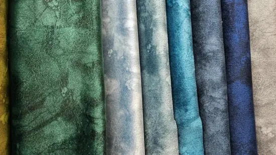 Upholstery Holland Velvet Sofa Fabric for Furniture Textile