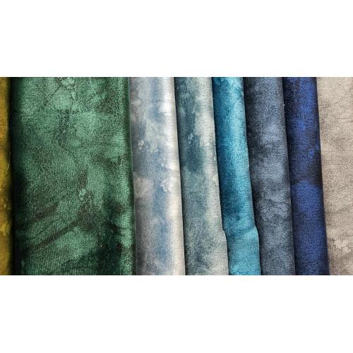 Tissu de canapé en velours en velours de la Pays-Bas pour textile de meubles