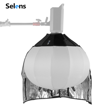 Selens Lantern Softbox 65cm for Studio Strobe Video with Bowens Mount