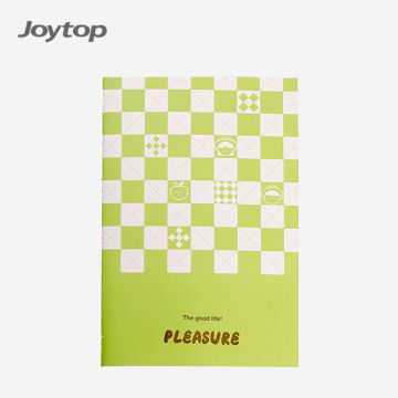 Joytop 2638 Wholesale Limited Plaid Design Sewing Binding Exercise Notebook