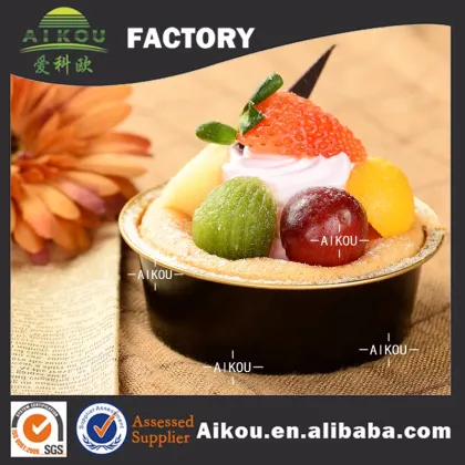 Disposable microwave oven aluminum cheesecake cake pan