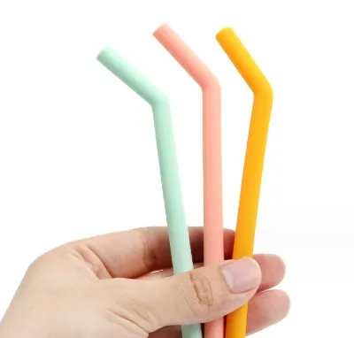 Silicone Baby Soft Straw