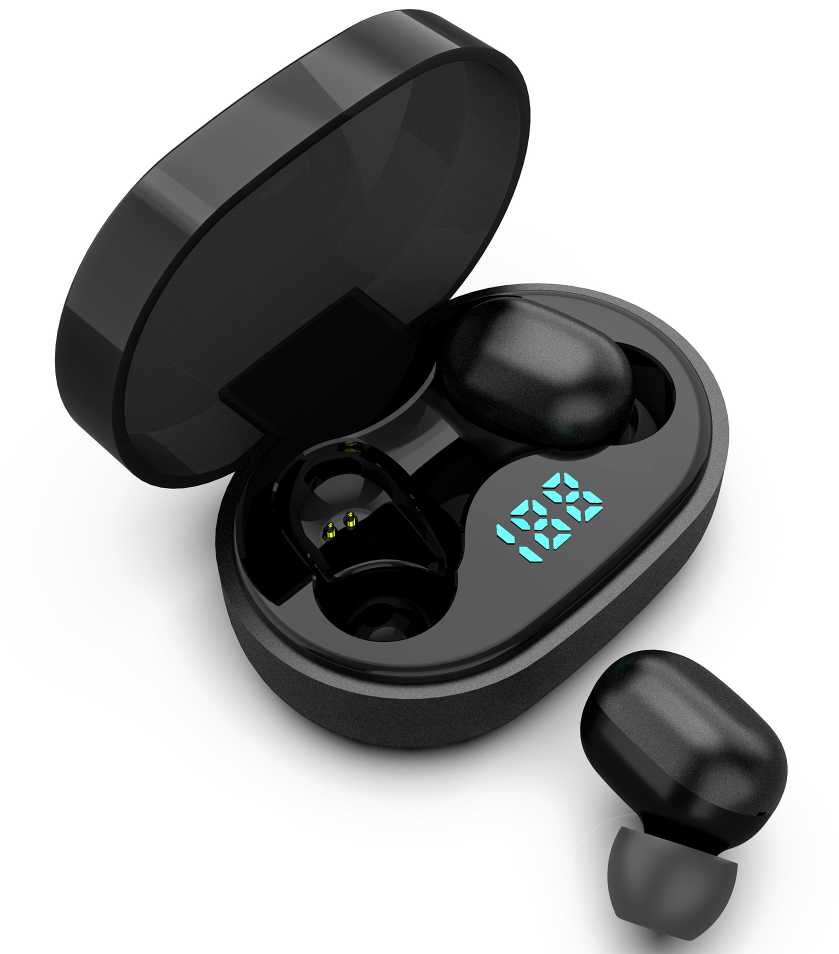 True Wireless Earbuds Bluetooth v5.0 Headset with Mic