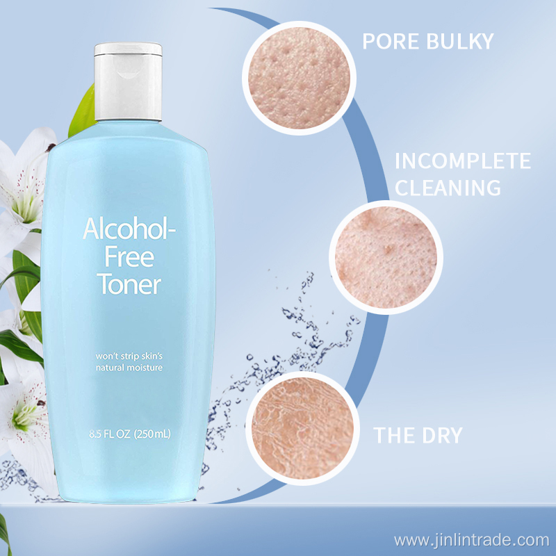 Plant extraction moisturizing alcohol free facial toner