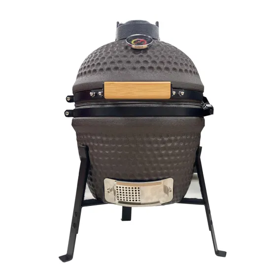 Auplex Kamado Ceramic Charcoal Barbecue 13 Inch outdoor bbq Grill