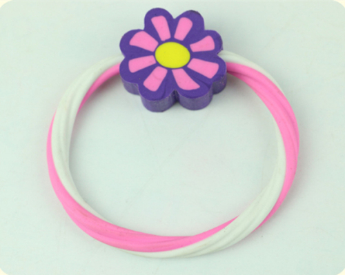 Gomma da cancellare a forma di bracciale rosa