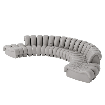 Serpentine sofa living room furniture