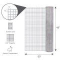 Mesh di filo elegato da 3 piedi zincati galvanizzati