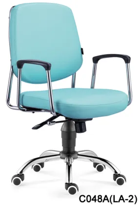 Small leather computer chair