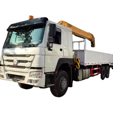 Sinotruk Howo 12 Ton Boom Truck Crane 4x2 Truck-Mounted Crane - Chinese Factory Euro 3/4/5
