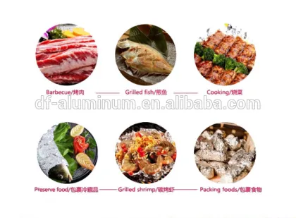 Aluminum Foil food packaging/ Foodservice foil/ Household Aluminum insulation foil