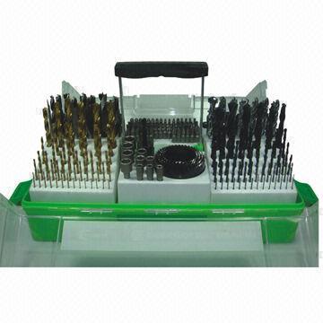 303-piece combination drill set, includes countersink and magnetic bit holder