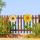 Metal Flower Garden Stakes Decor