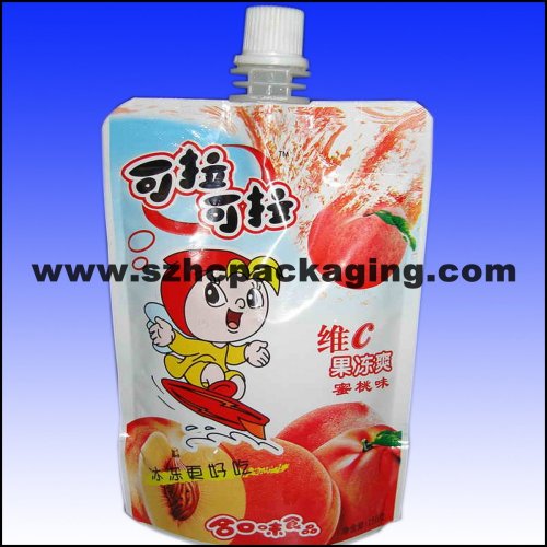 Food Grade Plastic Reusable Food Spout Pouch