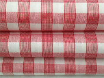 elastic cotton nylon yarn dyed fabric