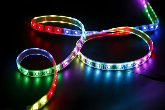 11.8w 5050 Smd 12volt Waterproof Flexible Led Strip Lighting / Led Ribbon Tape For Show