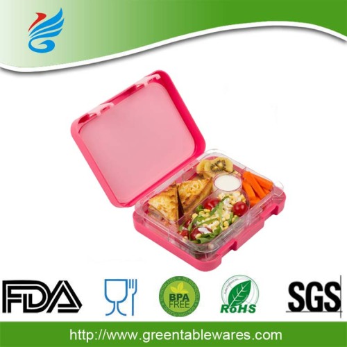 6 Abteil Phathalat Freie Bento Lunch Box mit Schloss