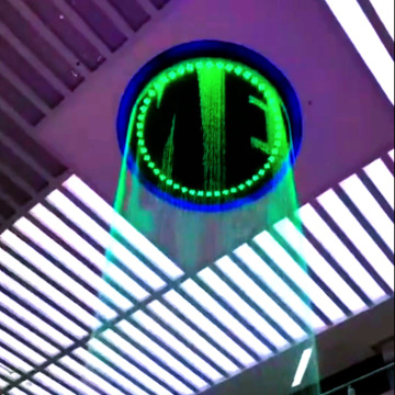 Fonte em cascata interna para saguões de hotéis