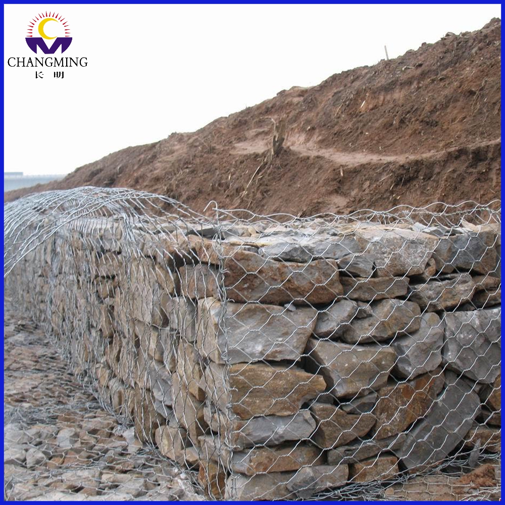 Factory Supply Hot Dipped Galvanized Gabion Basket