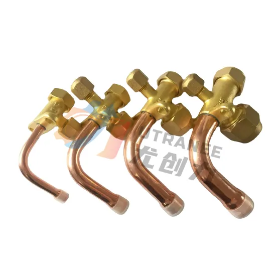 Copper Split Service Valve for AC - 1/4", 3/8", 1/2", 5/8" Sizes