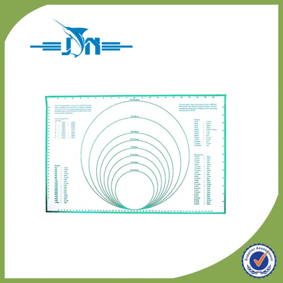 New design artisan non-stick silicone baking mat easy to carry