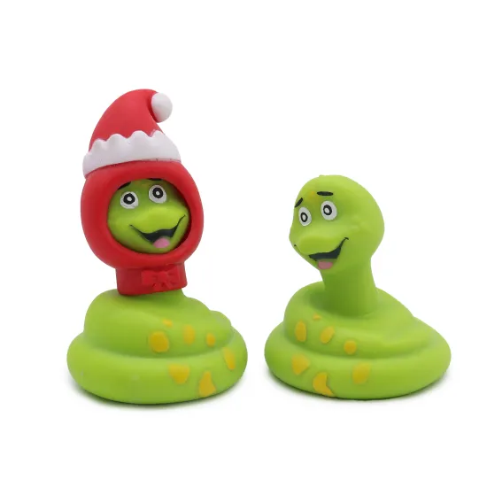 Top Selling Christmas Gifts: Relaxing Green Squeeze Stretch Snake Toys for Children