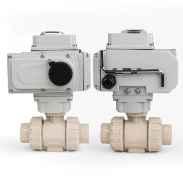 PPH Union Ball Valve Digerakkan Listrik