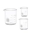 800 ml de borosilicate 3,3 Bécher en verre avec bec