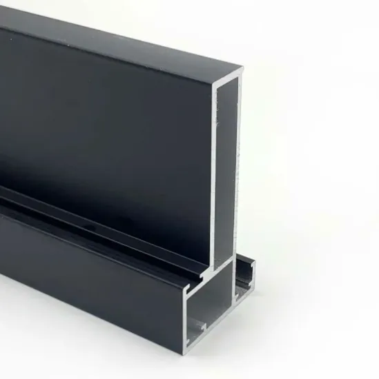 Aluminum Narrow Border Profile Extrusion Building Material