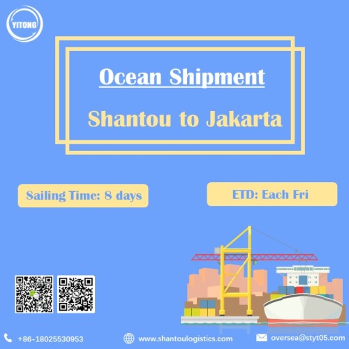 Freight Ocean Sea desde Shenzhen a Yakarta