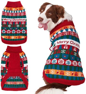Christmas Dog Sweater Pet Vest Sweaters