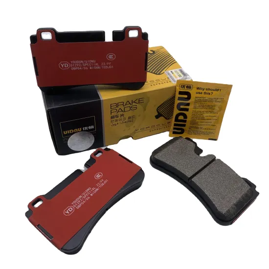 Quality Semi Metallic Ceramic Auto Brake Pads for D848 Brake Pads Supplier