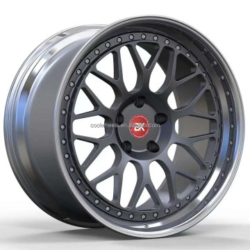 Custom 5x112/5x120/5x114.3 Alloy Forged Wheels for Bku Racing - 18 to 24 Inch Deep Concave Rims