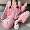 Nouveau pyjamas de flanelle hivernal des femmes